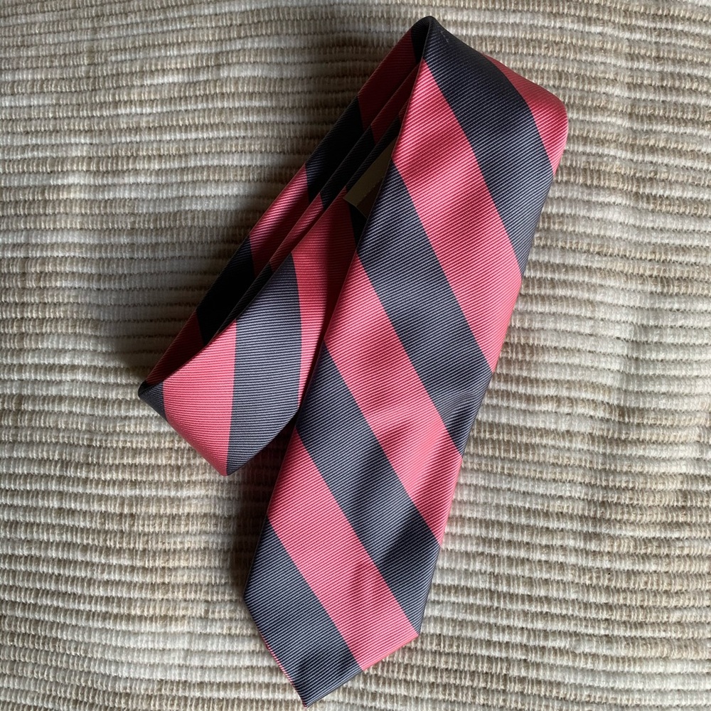 Skinny Repp Stripe Necktie - American Eagle